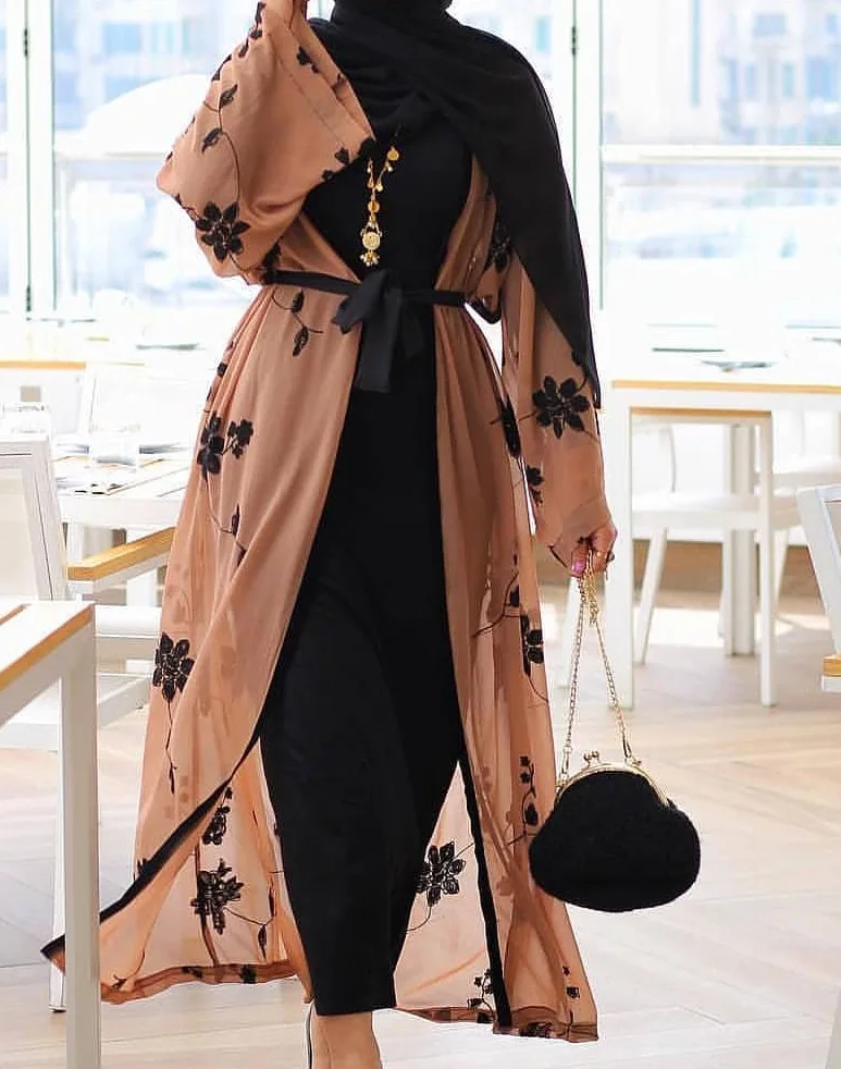 Wholesale Open Cardigan Abaya Muslim Women Long Dress Kimono Kaftan Dubai Abaya Print Robe, White, orange, black
Wholesale Open Cardigan Abaya Muslim Women Long Dress Kimono Kaftan Dubai Abaya Print Robe, White, orange, black