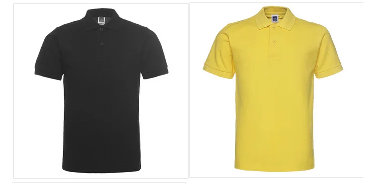 No MOQ Wholesale Custom Polo Shirt Men Printing Bulk Blank 100% cotton Mens Polo T-Shirts 14 Color