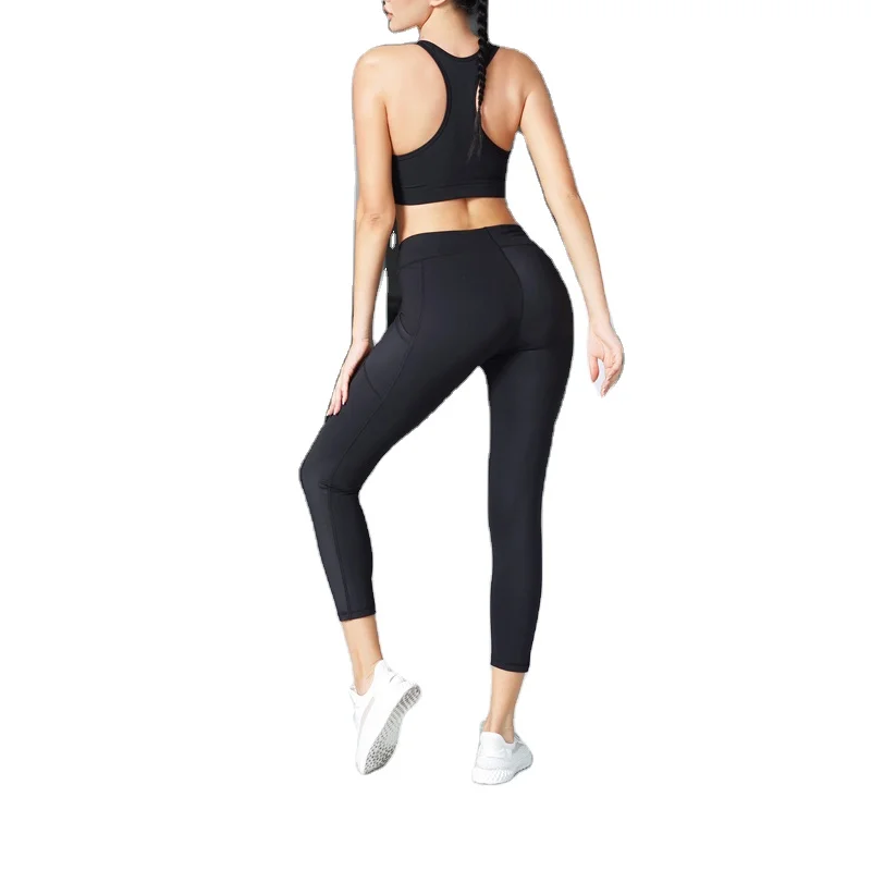 2021Tiktok gym Activewear 2pcs women seamless sportswear yoga fitness gym fitness sets workout clothing, Black
2021Tiktok gym Activewear 2pcs women seamless sportswear yoga fitness gym fitness sets workout clothing, Black