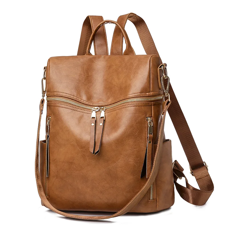 High quality waterproof matt finish PU leather ladies shoulder bag backpack purse free small handbag factory spot whole sale
High quality waterproof matt finish PU leather ladies shoulder bag backpack purse free small handbag factory spot whole sale
