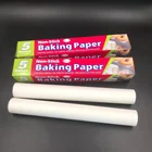 Heat resistant baking paper roll paper sheet