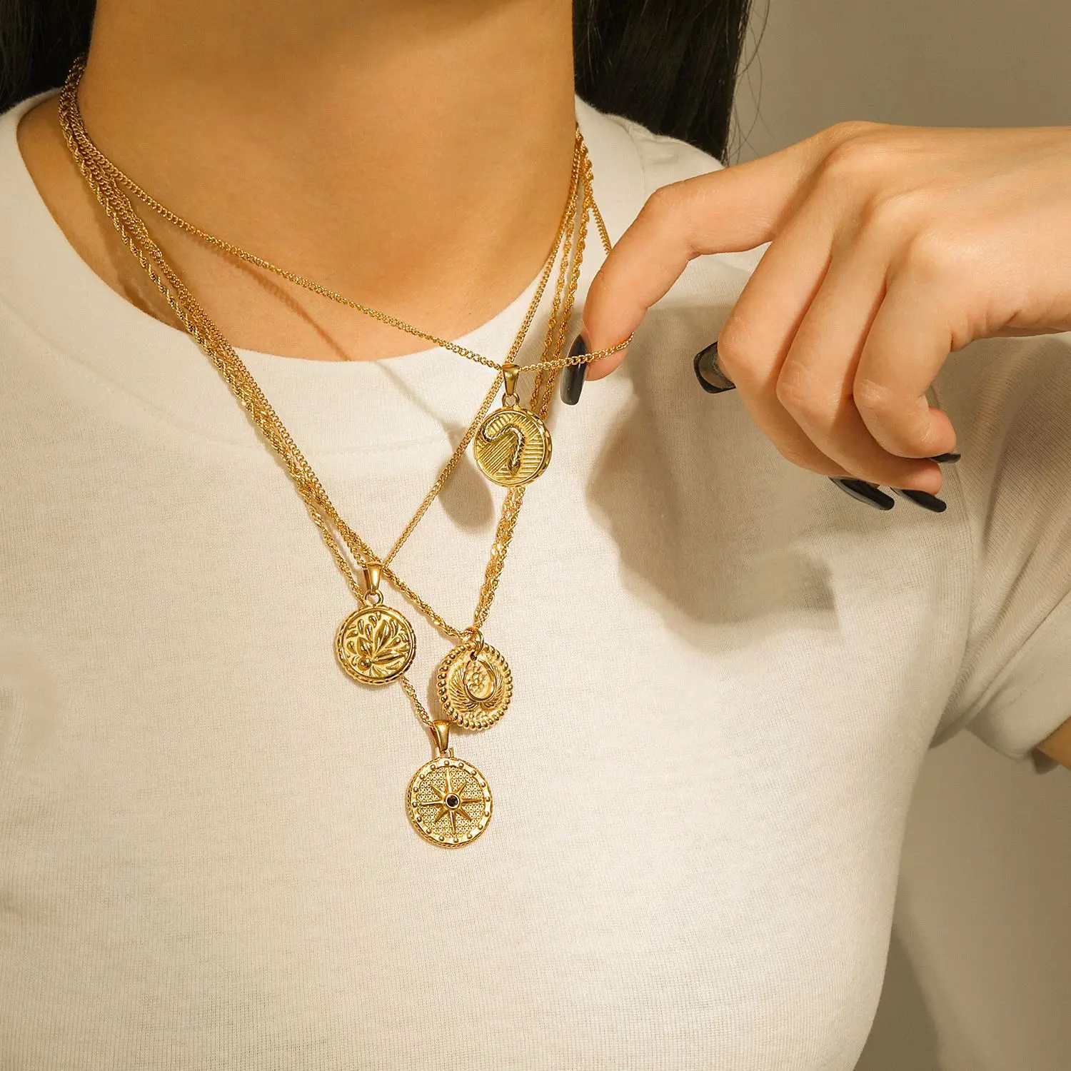 HongTong Fashion Necklace 18K Gold-plated Stainless Steel Wings Of Freedom Pendant Necklace Jewelry Female
HongTong Fashion Necklace 18K Gold-plated Stainless Steel Wings Of Freedom Pendant Necklace Jewelry Female