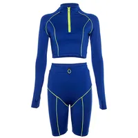 Fitness active wear sportswear workout gym women two pieces toghter long sleeve top and yoga leggings Sweat Suits Sets
Fitness active wear sportswear workout gym women two pieces toghter long sleeve top and yoga leggings Sweat Suits Sets
