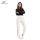 Moderate price wide leg loose harem pants women ladies trousers
