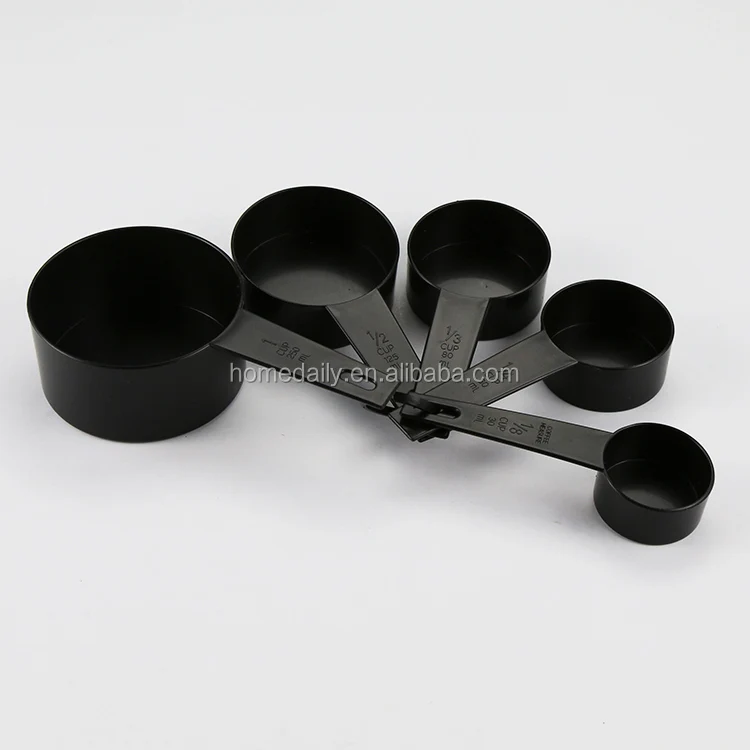 10pcs Durable Plastic Measuring Cups Household Measuring Scoop Ergonomic Handle Kitchen Measurement Tool
