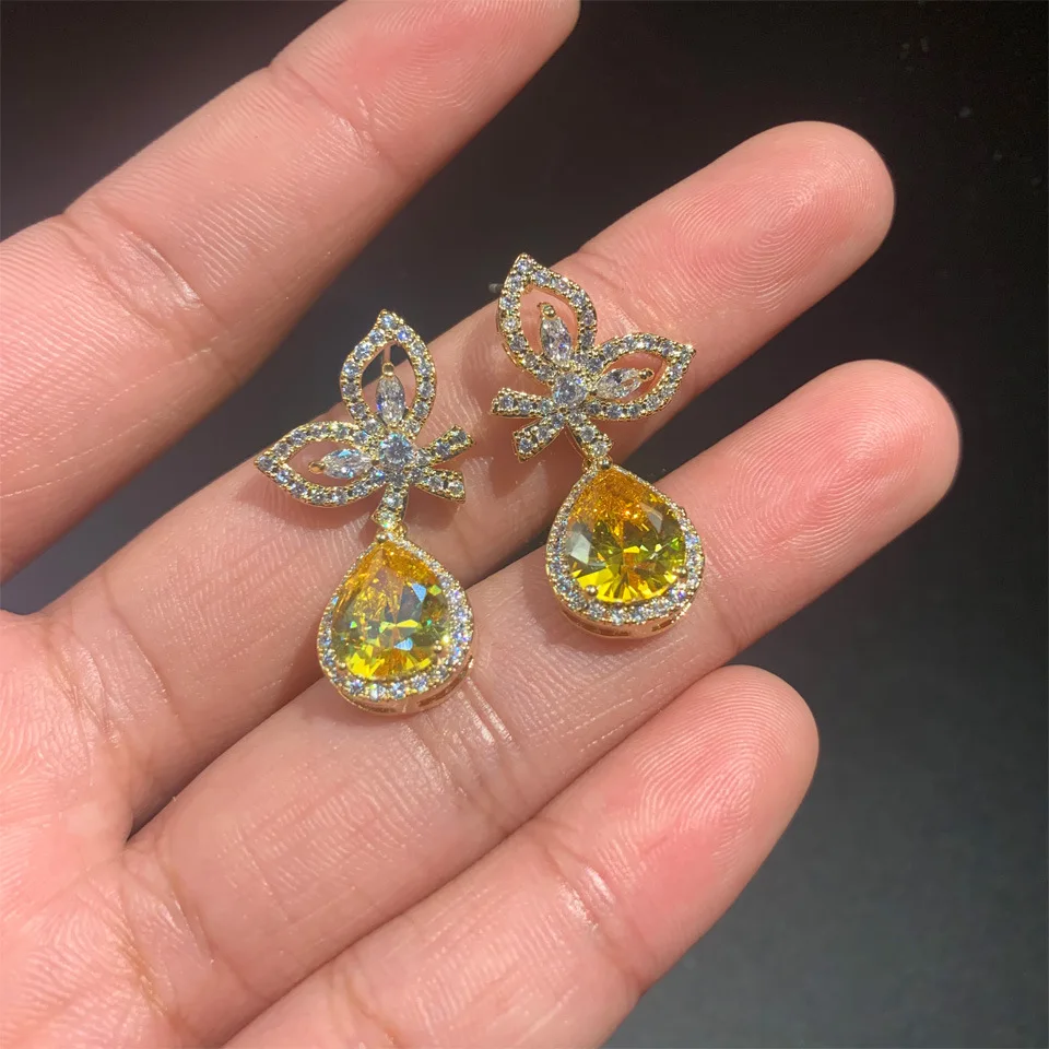 New Design Retro KYED0303 CZ Earrings Platinum Plated 3A Zircon Drop earrings for Women, Silver
New Design Retro KYED0303 CZ Earrings Platinum Plated 3A Zircon Drop earrings for Women, Silver