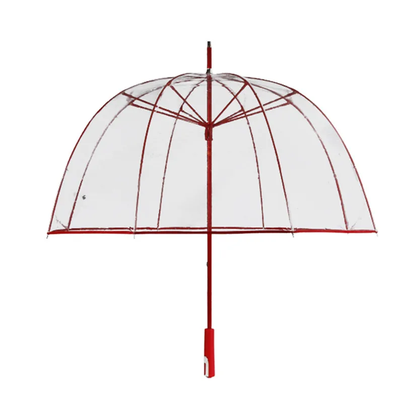 Special Matching Color Straight Shaft and Ribs 30inch Full Body Clear Apollo Umbrella
Special Matching Color Straight Shaft and Ribs 30inch Full Body Clear Apollo Umbrella