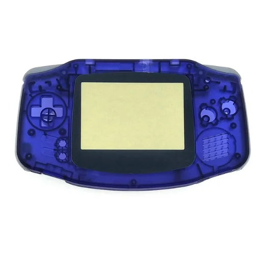 Clear Color Replacement Shell for GBA Game Console Full Games Housing Shell for Gameboy Advance Shell