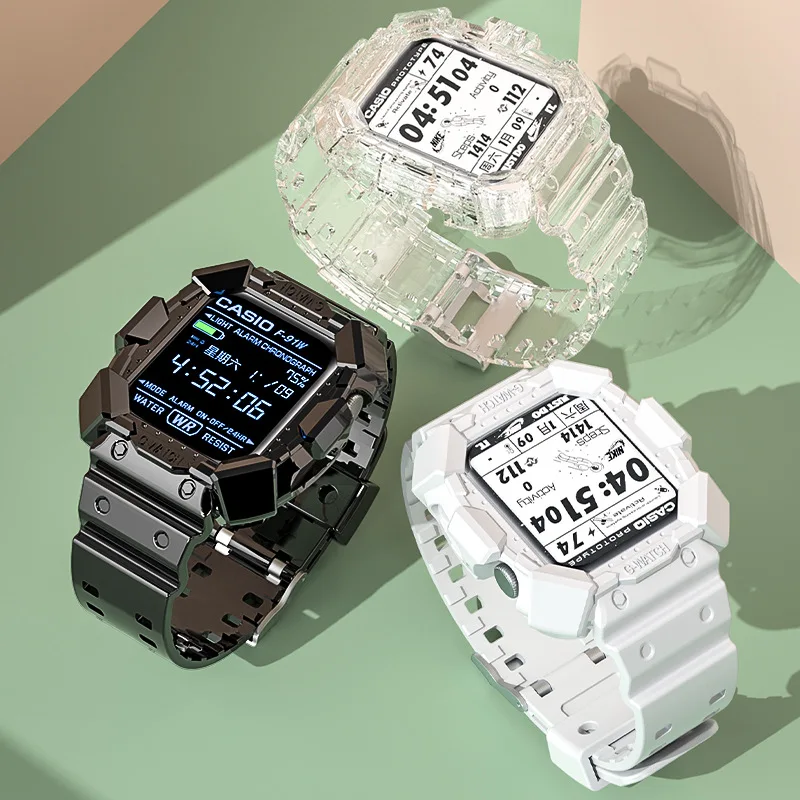 2021 new style silicone watch band and case for applewatch starp replacement accessories g-watch band 40mm 44mm for iWatch, Optional
2021 new style silicone watch band and case for applewatch starp replacement accessories g-watch band 40mm 44mm for iWatch, Optional