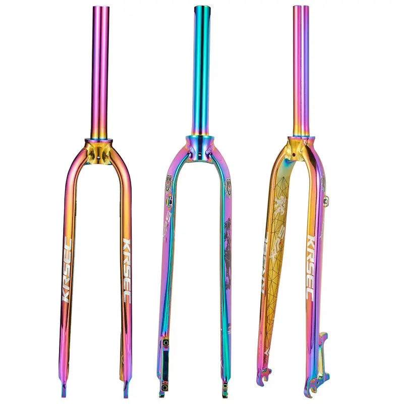 U6 aviation aluminum 26 27 5 29 Customized BMX suspension fork mtb factory bicycle front fork 28.6 CM 34.9CM fork bike, Rainbow/carbon fiber
U6 aviation aluminum 26 27 5 29 Customized BMX suspension fork mtb factory bicycle front fork 28.6 CM 34.9CM fork bike, Rainbow/carbon fiber