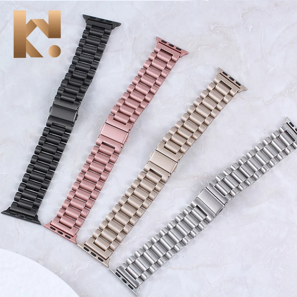 KeepWin Metal Material Solid Apple Watch Band Mesh Wrist Metal Stainless Steel Watch Strap Apple Watch Band, Silver/pink/gold/black/gun/champagne
KeepWin Metal Material Solid Apple Watch Band Mesh Wrist Metal Stainless Steel Watch Strap Apple Watch Band, Silver/pink/gold/black/gun/champagne