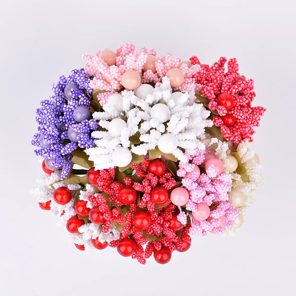 10pcs Artificial Flower Stamen Sugar Foam Berry Bouquet Christmas Home Decoration DIY Wreath Gift Box Scrapbooking Fake Flowers
10pcs Artificial Flower Stamen Sugar Foam Berry Bouquet Christmas Home Decoration DIY Wreath Gift Box Scrapbooking Fake Flowers
