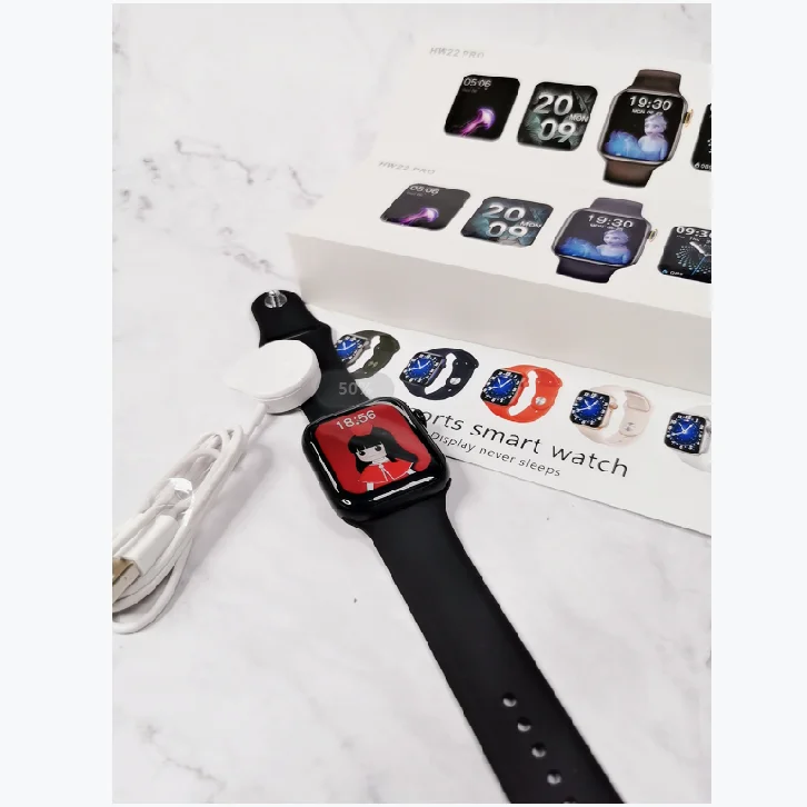 hw22 pro smart watch 1.75 screen Custom wallpaper password wireless charging Tracker waterproof hw22 pro smart watch HW18 HW19
hw22 pro smart watch 1.75 screen Custom wallpaper password wireless charging Tracker waterproof hw22 pro smart watch HW18 HW19