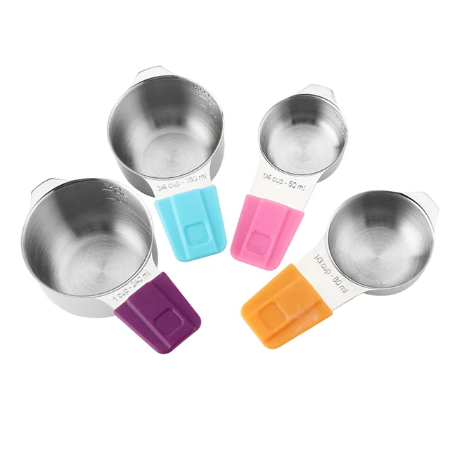 9 Pcs Stainless Steel Magnetic Measuring Spoons and Cups with Measurement Conversion Chart Sets, As photo
9 Pcs Stainless Steel Magnetic Measuring Spoons and Cups with Measurement Conversion Chart Sets, As photo