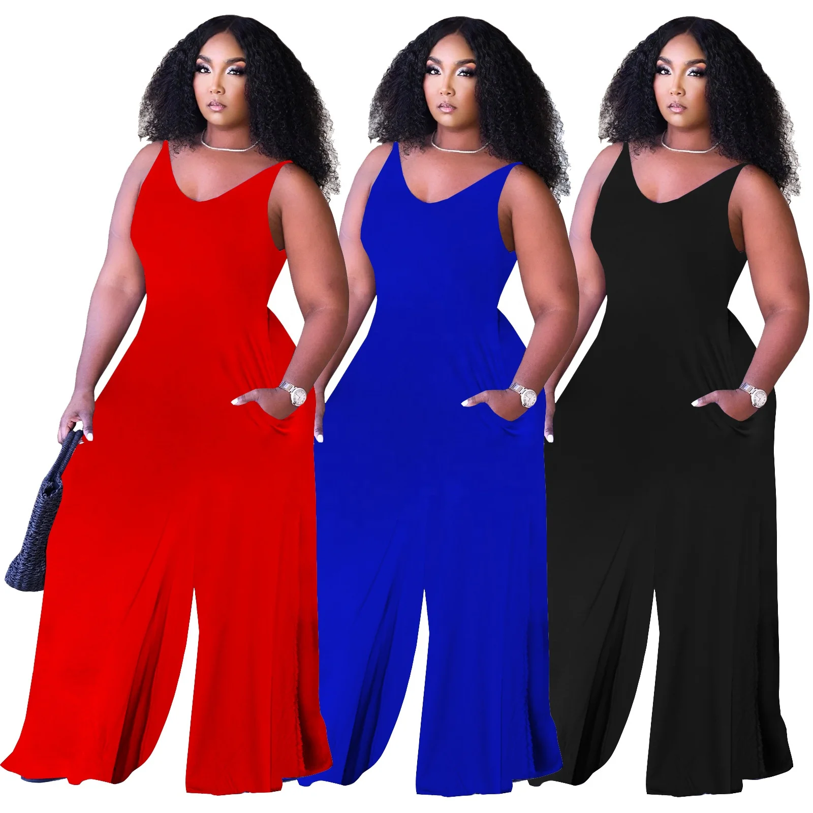 YX-4272 Custom casual solid bodycon sleeveless jumpsuits club jumpsuit for women summer loose women one piece with pockets
YX-4272 Custom casual solid bodycon sleeveless jumpsuits club jumpsuit for women summer loose women one piece with pockets