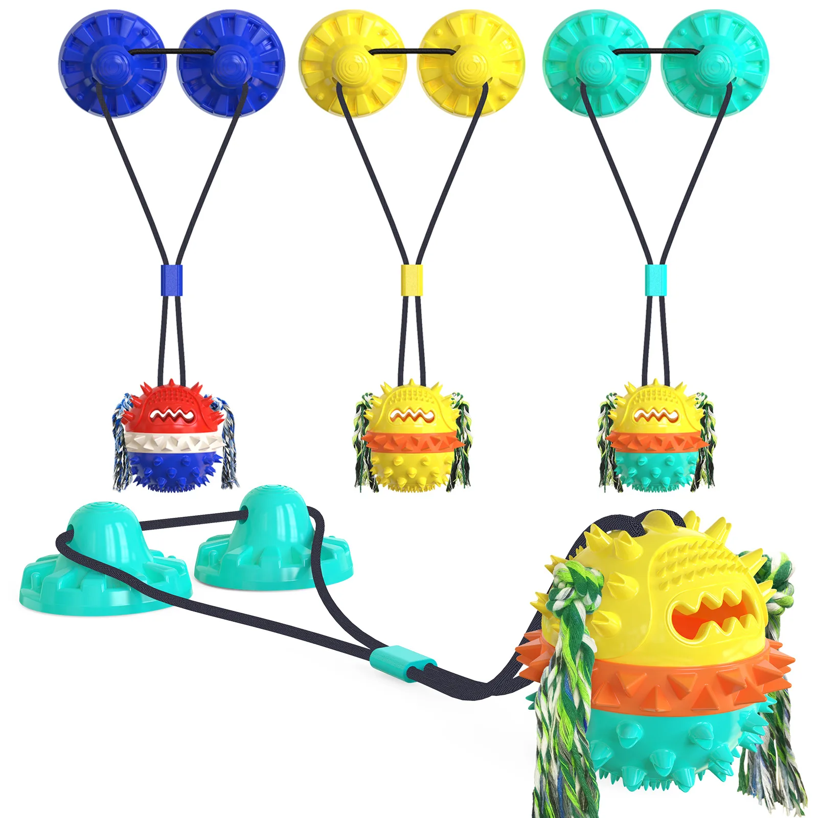 European American Hot Sale Dog Toys Strong Sucker Funny Dog Toy Durable Chew Dog Toy, Yellow,the blue,lake blue
European American Hot Sale Dog Toys Strong Sucker Funny Dog Toy Durable Chew Dog Toy, Yellow,the blue,lake blue
