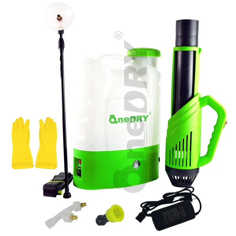 16L electrostatic ULV cordless backpack cold sprayer portable electric ulv fogger machine for disinfection and sterilization US
16L electrostatic ULV cordless backpack cold sprayer portable electric ulv fogger machine for disinfection and sterilization US