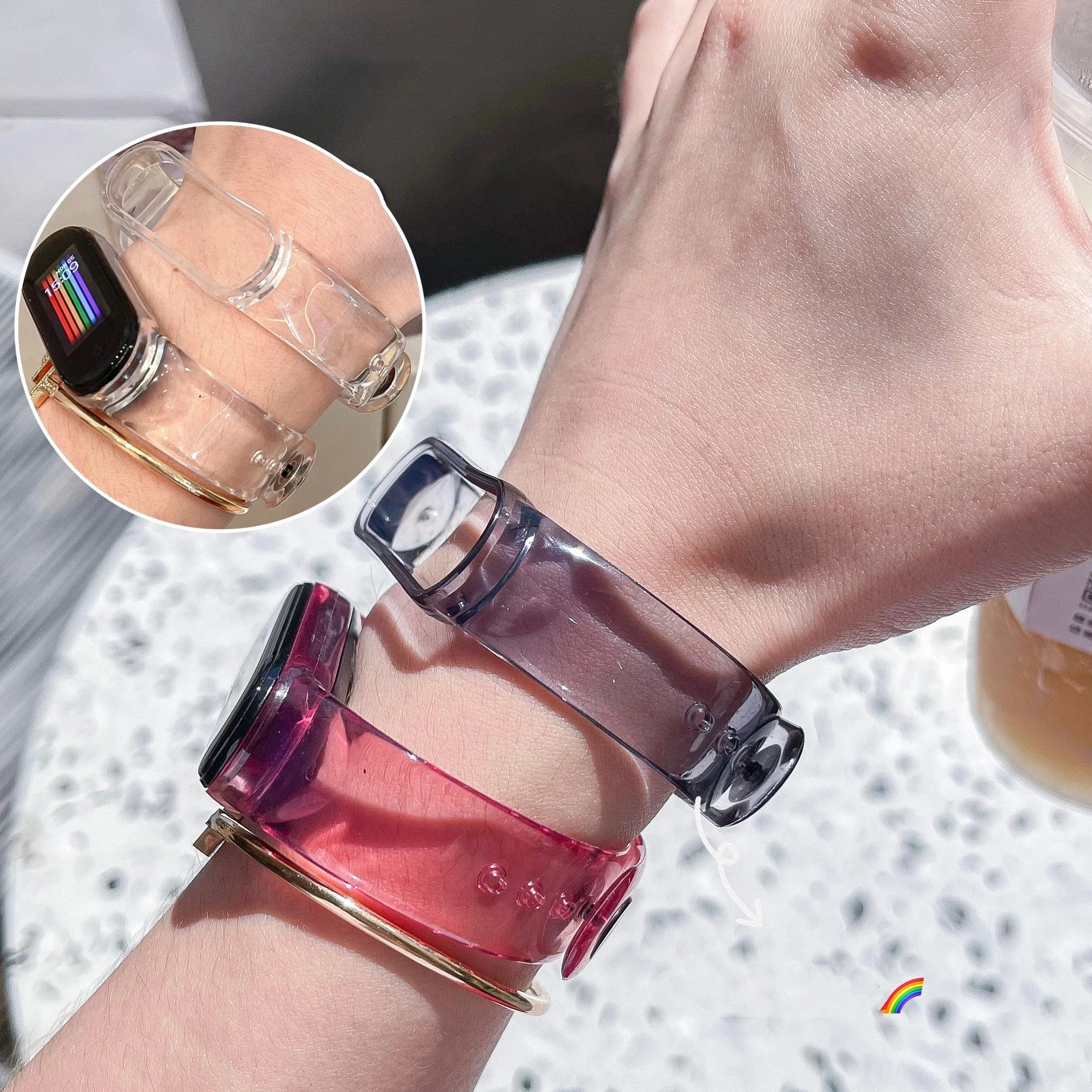 HOT IG Strap For Xiaom Mi Band 6 5 4 3 Clear Light Bracelet For Xiaomi Mi Band 6 5 4 3 Color Wrist Replacement Strap For Mi 6 5
HOT IG Strap For Xiaom Mi Band 6 5 4 3 Clear Light Bracelet For Xiaomi Mi Band 6 5 4 3 Color Wrist Replacement Strap For Mi 6 5