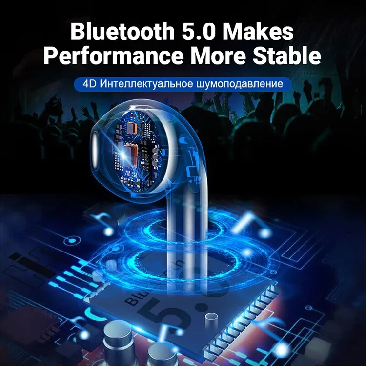 I130 Tws 1:1 Air2 Pop-Up Separate Use Wireless Earphone Qi Wireless Charging Earphones Pk W1Chip I90 I80 I60 I20 I30 Tws - ANKUX.COM