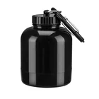 CL1C-GW183 Comlom Factory Customized FDA BPA Free Portable Plastic Protein Powder Funnel with Key Chain