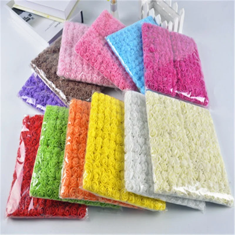 144pcs Mini Foam Rose Artificial Flower Decoration Bouquet Wedding Flower, Multicolor
144pcs Mini Foam Rose Artificial Flower Decoration Bouquet Wedding Flower, Multicolor