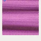 bar tricot mesh fabric with 100% polyester for sportswear and garment