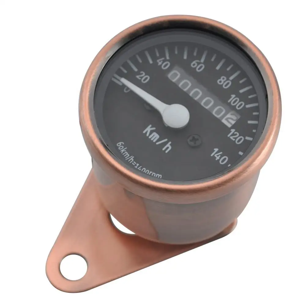 12V Backlight LCD Digital Motorcycle Speedometer Tachometer Odometer Oil Level Gauge Motorcycle Accessories Instruments New