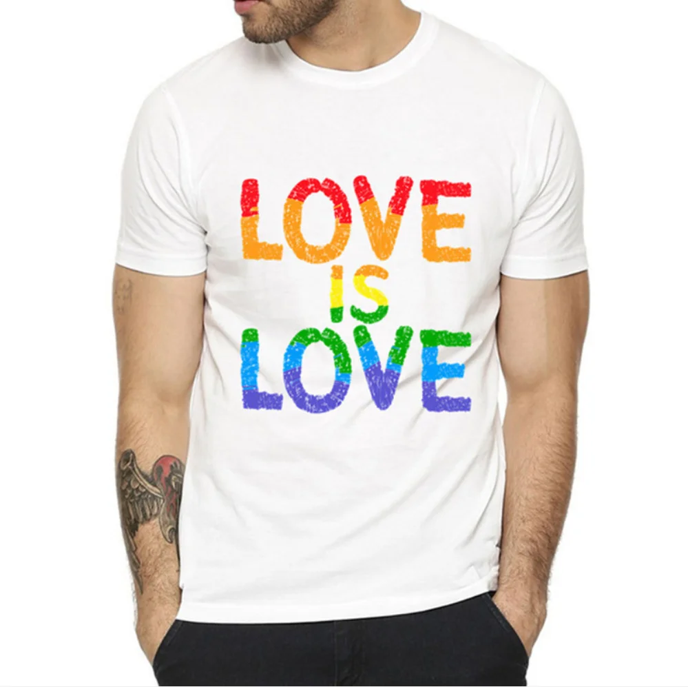 Wholesale Love Is Love High quality All kinds of Pride month Lgbt rainbow gay mens T shirt
Wholesale Love Is Love High quality All kinds of Pride month Lgbt rainbow gay mens T shirt