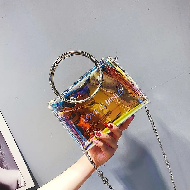 Customized Mini Women Laser Clear Chain Handbags Small Shoulder Small Square Bag Vintage Messenger Bag, As show or custom you like color
Customized Mini Women Laser Clear Chain Handbags Small Shoulder Small Square Bag Vintage Messenger Bag, As show or custom you like color