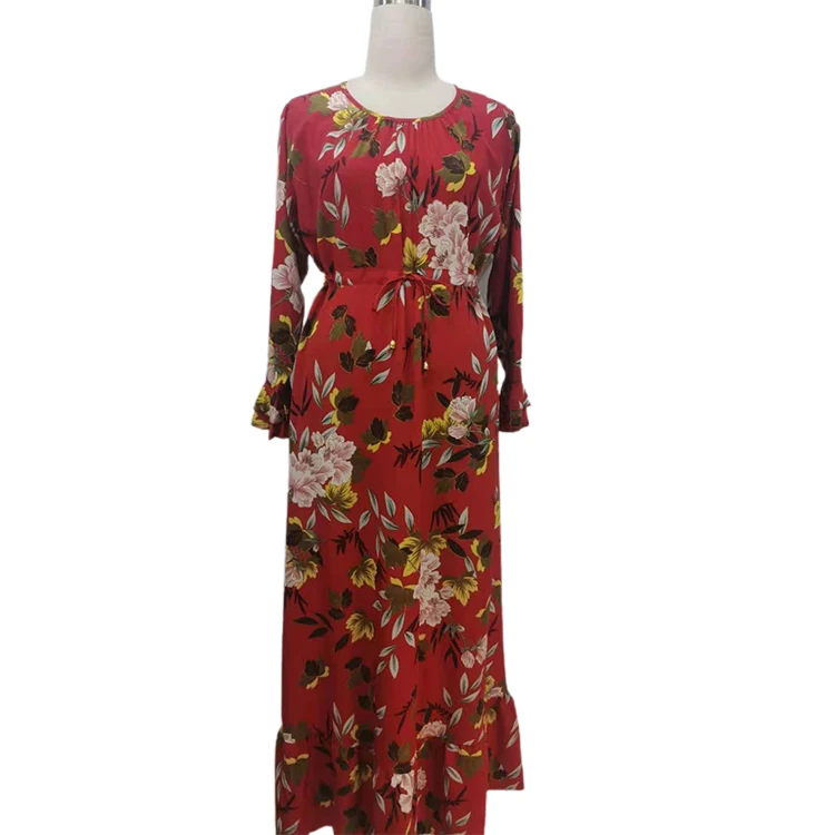 2021 Summer New Women Custom Apparel Floral Print dress Muslim Dress Clothing White Ethnic Embroidered 
2021 Summer New Women Custom Apparel Floral Print dress Muslim Dress Clothing White Ethnic Embroidered