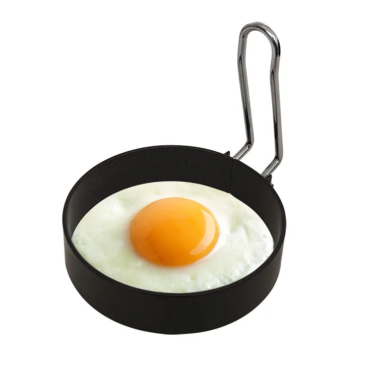 Baking CookingTool Kitchen Gadget Stainless Steel Egg Mould Non Stick Black Egg fried Pan Ring Mold
Baking CookingTool Kitchen Gadget Stainless Steel Egg Mould Non Stick Black Egg fried Pan Ring Mold