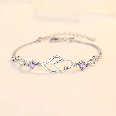 Latest design fashion custom girlfriend gift heart crystal diamond chain women jewelry copper charm bracelet
Latest design fashion custom girlfriend gift heart crystal diamond chain women jewelry copper charm bracelet