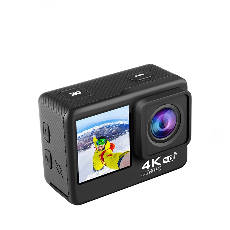 Hot 4K 60fps Action Camera wifi Sport Cam 2.0inch touch Dual Screen outdoor Video waterproof digital Camera
Hot 4K 60fps Action Camera wifi Sport Cam 2.0inch touch Dual Screen outdoor Video waterproof digital Camera