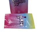 Biodegradable Laminated Plastic Candy Packaging Smell Proof Zip Lock Pink Runtz Cookies Bags