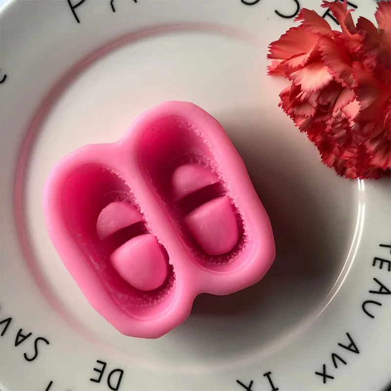B041 DIY silicone mold, cute baby shoes shape silicone mold for cake decoration, White
B041 DIY silicone mold, cute baby shoes shape silicone mold for cake decoration, White
