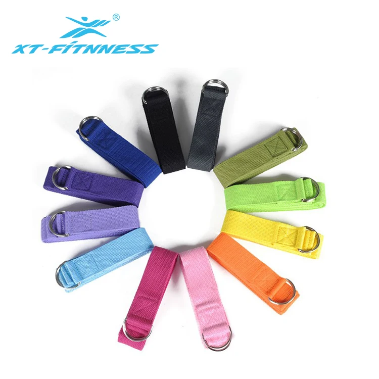 Cotton yoga stretch out strap for leg exercise, Black,green,rose,purple,blue,gray,red,pink
Cotton yoga stretch out strap for leg exercise, Black,green,rose,purple,blue,gray,red,pink