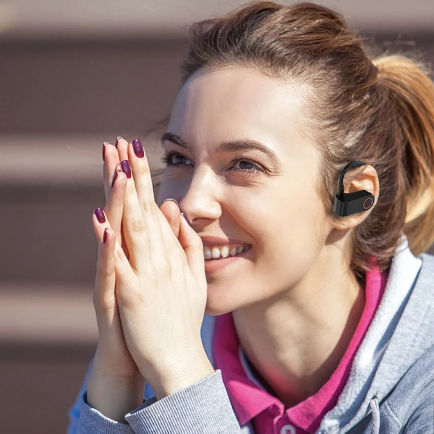 A9S Wireless BT Earphone TWS Wirless with 300mAh Charging Box BT V5.0 True Stereo Wireless BT Headset
A9S Wireless BT Earphone TWS Wirless with 300mAh Charging Box BT V5.0 True Stereo Wireless BT Headset