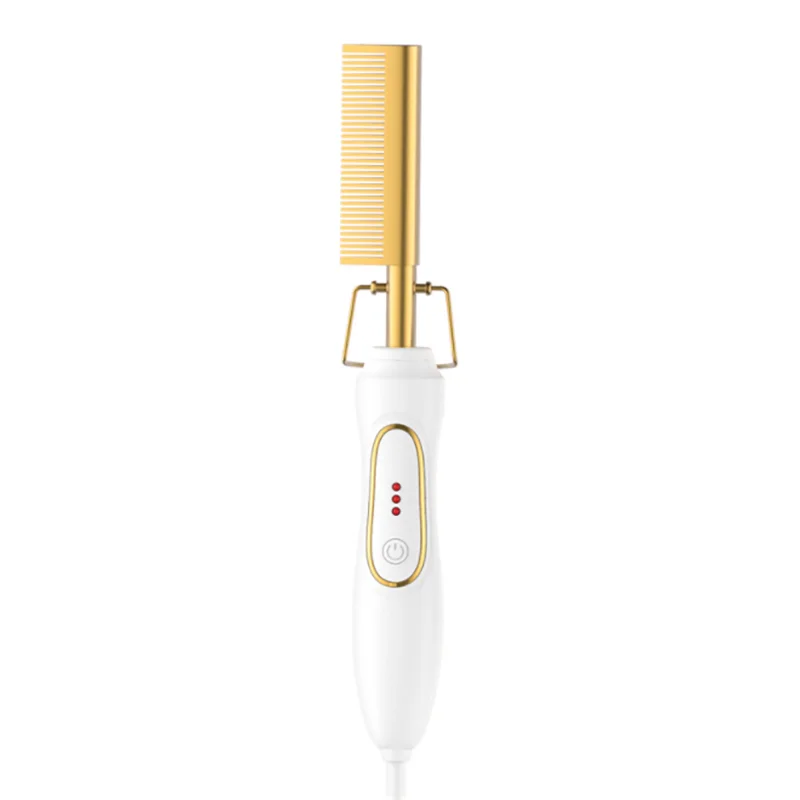 Professional Mini High Hot Press Comb Electric Hair Straightener Curling Portable Professional Flat Iron Comb
Professional Mini High Hot Press Comb Electric Hair Straightener Curling Portable Professional Flat Iron Comb