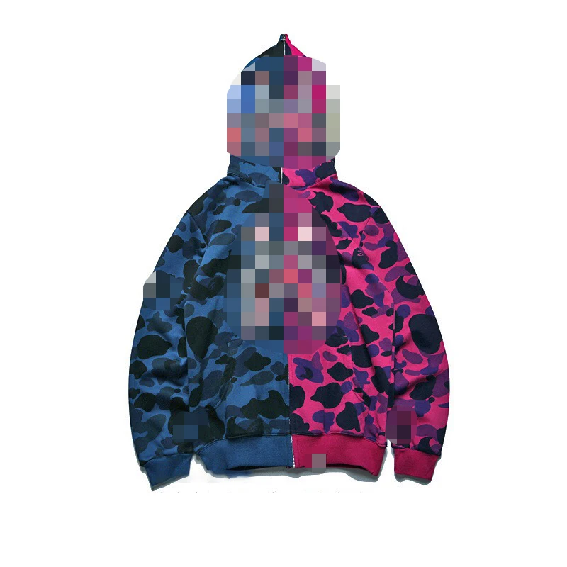 Mens Full Zipper Sweatshirt Fashion Casual Coat Outdoor Hip Hop Funny Tops Bape Hoodie
Mens Full Zipper Sweatshirt Fashion Casual Coat Outdoor Hip Hop Funny Tops Bape Hoodie
