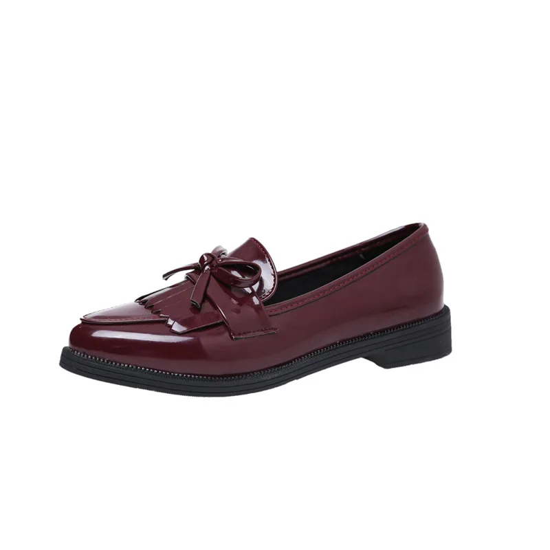 2022 Dropshipping Simple Ladies Dress Shoes Solid Color Pointed Leather Bowknot Tassel Flat Women Work Shoes
2022 Dropshipping Simple Ladies Dress Shoes Solid Color Pointed Leather Bowknot Tassel Flat Women Work Shoes