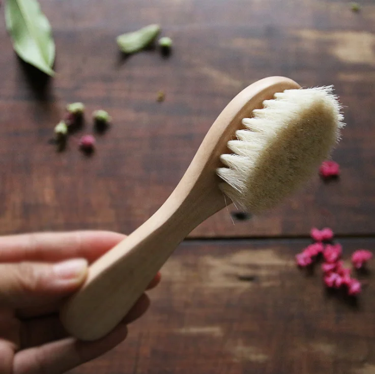 Eco Friendly Goat Hair Baby Bath Brush Organic Bamboo Shower Brush Body Skin Personal Care
Eco Friendly Goat Hair Baby Bath Brush Organic Bamboo Shower Brush Body Skin Personal Care