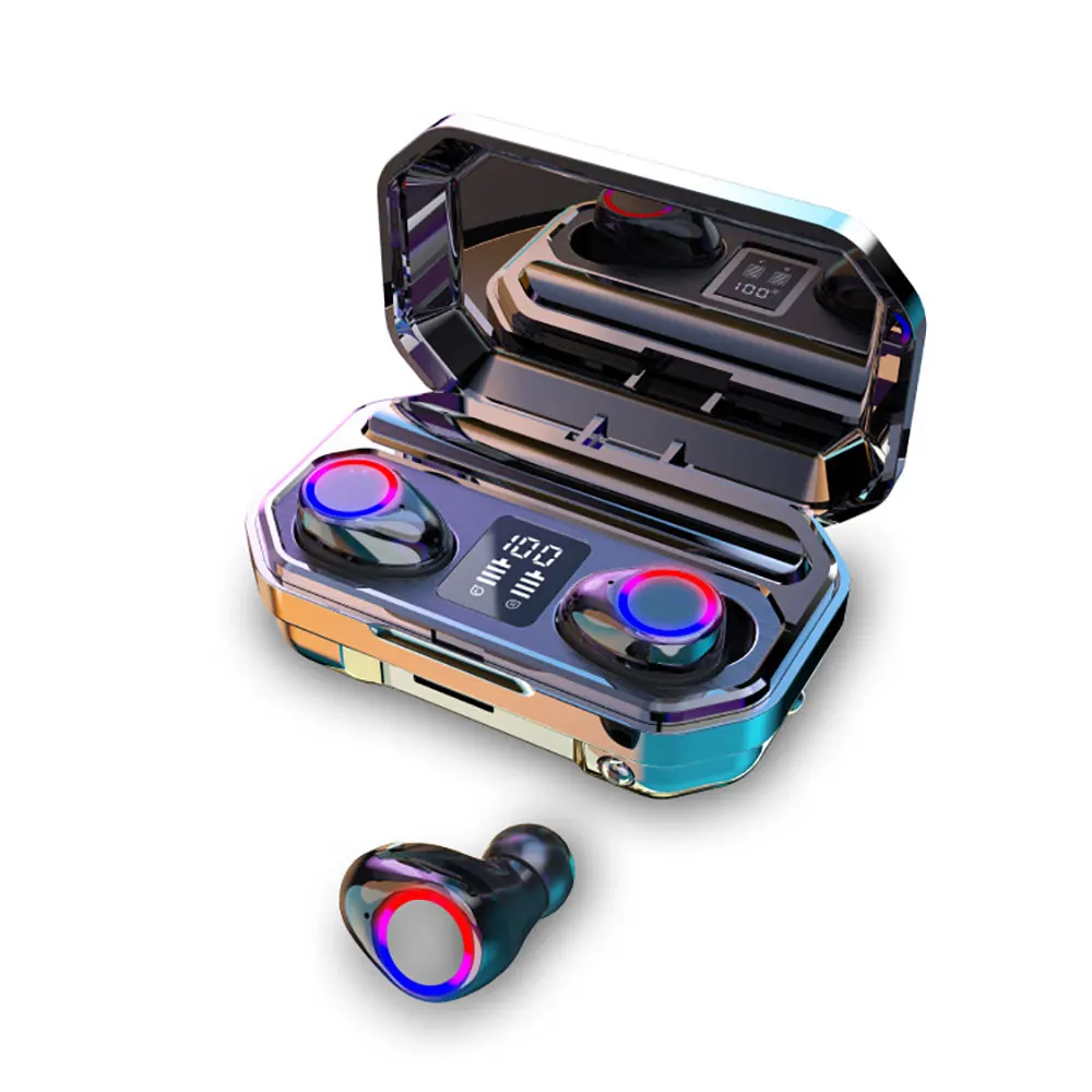 Original Tws Headphones 9D Stereo Headset Led Display Noise-Canceling Sports Earphone Free Ship Truely Wireless Earbuds Price
Original Tws Headphones 9D Stereo Headset Led Display Noise-Canceling Sports Earphone Free Ship Truely Wireless Earbuds Price