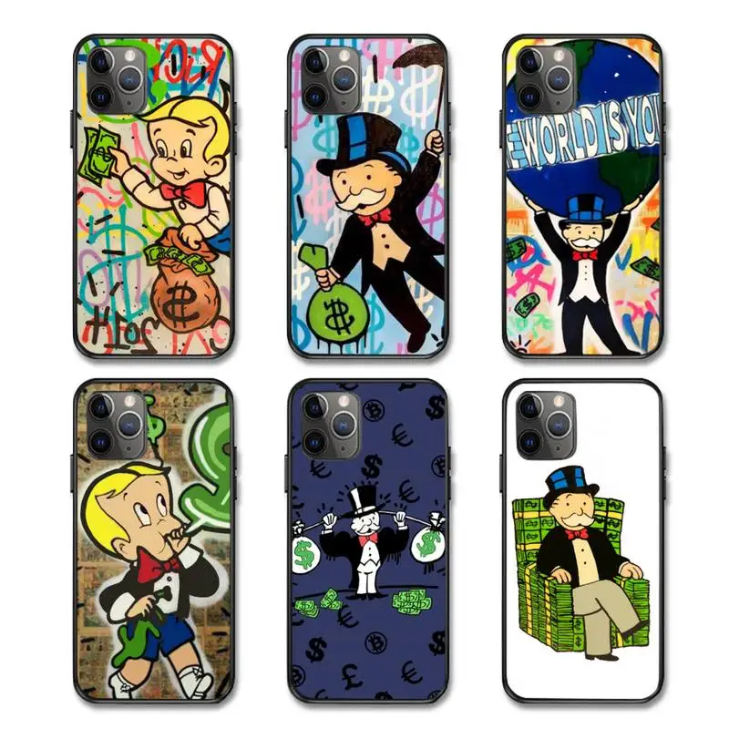 Dollar Monopoly Eco Friendly Shockproof Protective Cellphone TPU 3d Sublimation Phone Cases For iPhone 11 12 Pro Max 13, Black
Dollar Monopoly Eco Friendly Shockproof Protective Cellphone TPU 3d Sublimation Phone Cases For iPhone 11 12 Pro Max 13, Black
