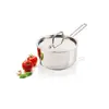 Sauce pan set with 304 food grade and 430 magnetic SS