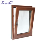 aluminum hurricane windows glass tilt&turn fenster for sale