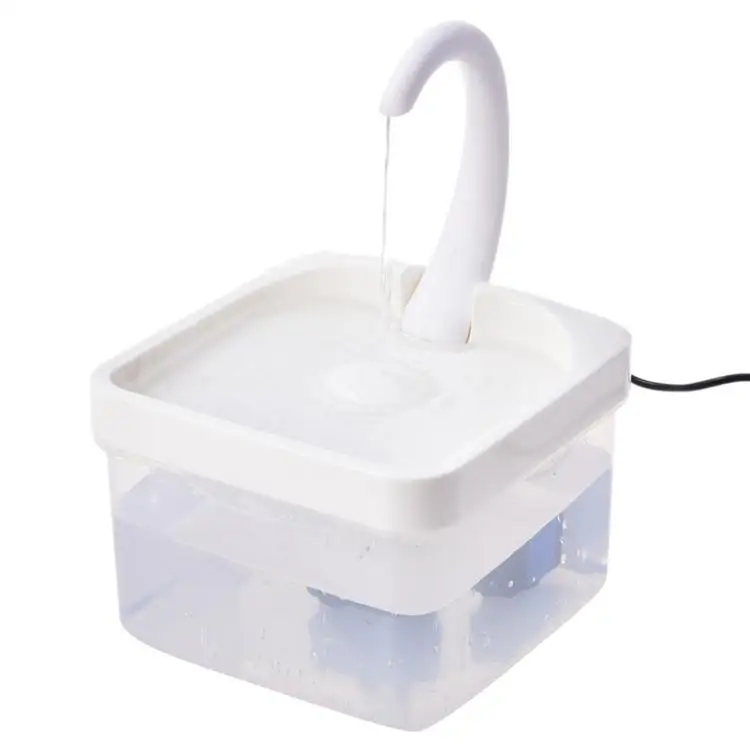 Pet Water Fountain Swan Neck Shaped Cat Water Dispenser USB Charging Automatic Power-off Drinking Fountain for Cats Dogs
Pet Water Fountain Swan Neck Shaped Cat Water Dispenser USB Charging Automatic Power-off Drinking Fountain for Cats Dogs