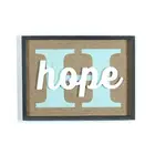 Wall Hanging Plaque Handmade Wooden Wall Hanging Display Decoration Plaque