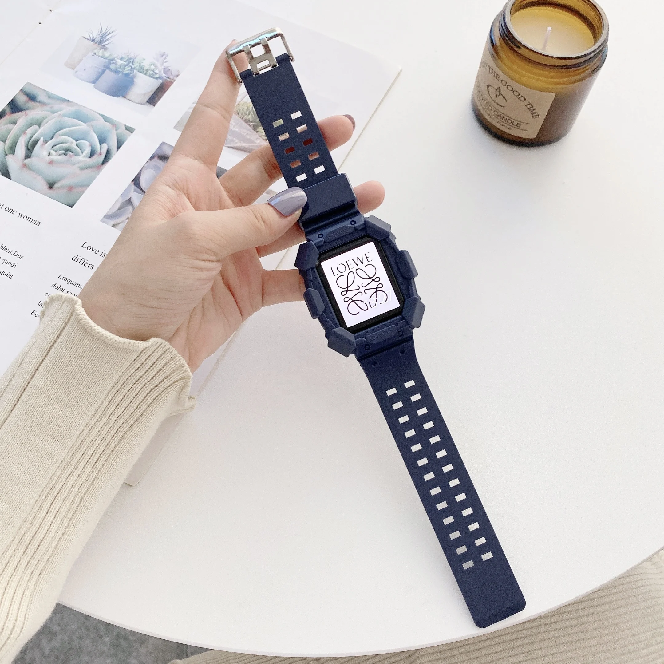 Wholesale Price Sport Watch Belt Watch Band TPU Silicone Watches Strap for Apple iWatch 6 SE 38MM 40MM 42MM 44MM
Wholesale Price Sport Watch Belt Watch Band TPU Silicone Watches Strap for Apple iWatch 6 SE 38MM 40MM 42MM 44MM