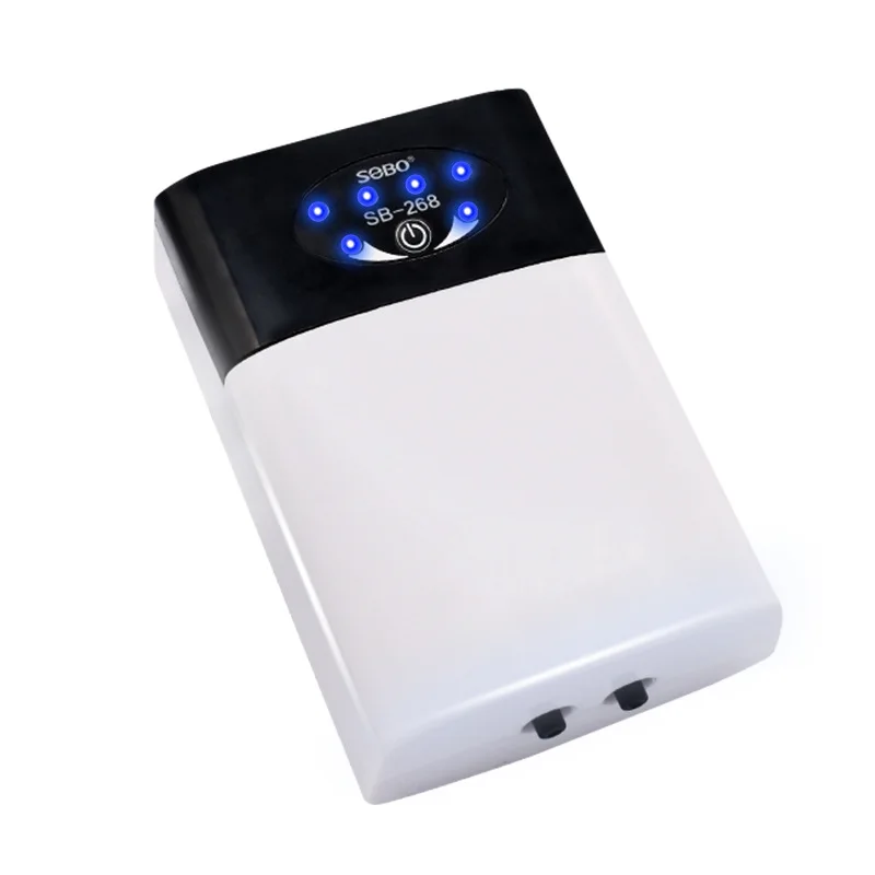 SOBO SB-168/268 Portable Battery Air pump Aquarium Mini Air Pumps for power bank 
SOBO SB-168/268 Portable Battery Air pump Aquarium Mini Air Pumps for power bank