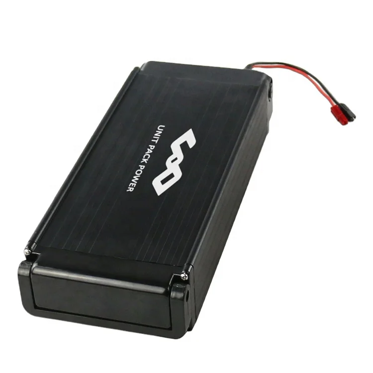 USA STOCK Rear Rack 18650 li ion rechargeable 48V 15Ah battery pack for e-bike with 30A BMS and Charger
USA STOCK Rear Rack 18650 li ion rechargeable 48V 15Ah battery pack for e-bike with 30A BMS and Charger